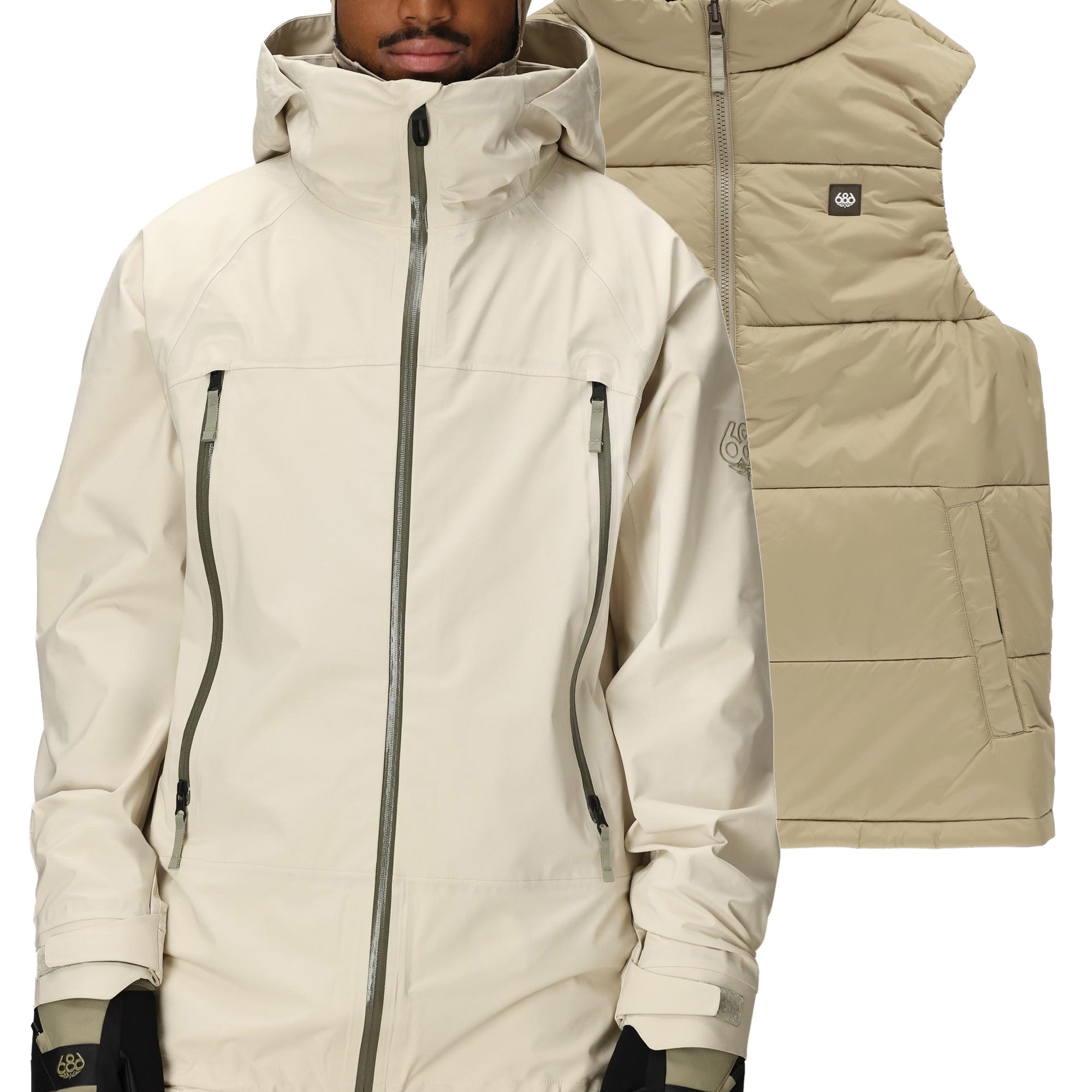 686 Mens Snow Jacket SMARTY 3-In-1 Rodeo 3L