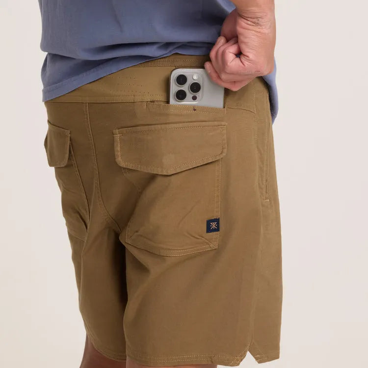 Roark Revival Mens Shorts Layover Traveler 18
