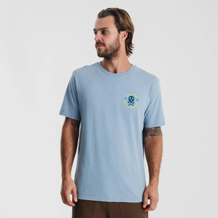 Roark Revival Mens Shirt Guideworks Skull