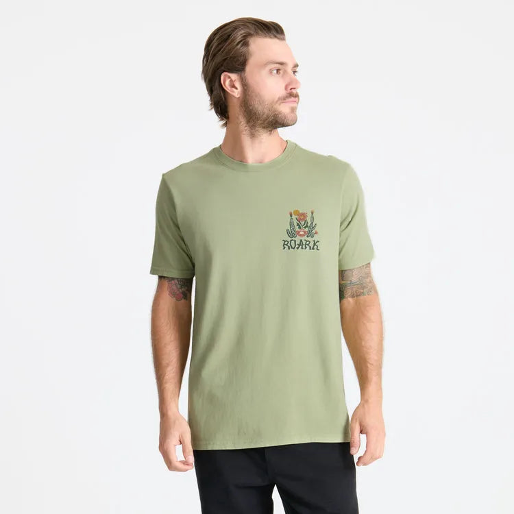 Roark Revival Mens Shirt Cactus Garden