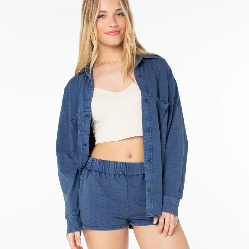Roxy Womens Shirt Sandpiper Button Up