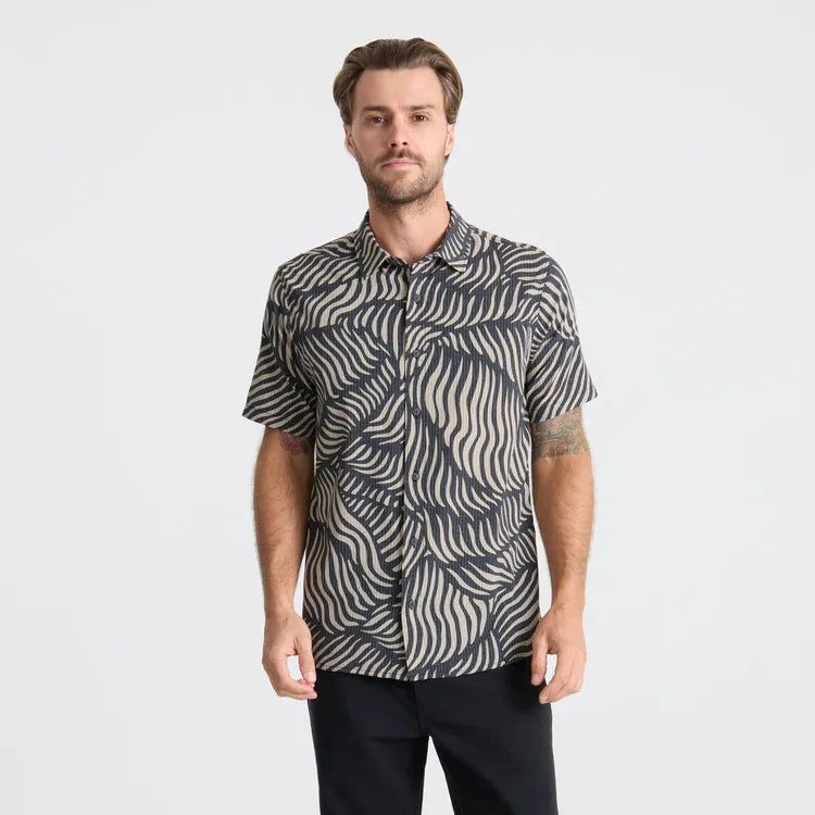 Roark Revival Mens Woven Bless Up Breathable Stretch