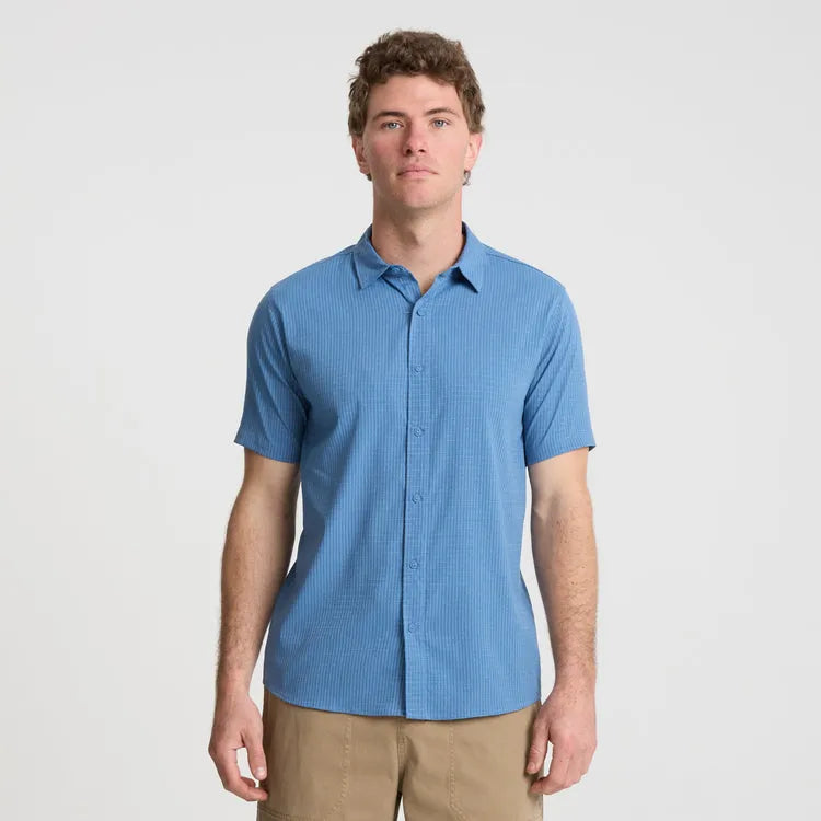 Roark Revival Mens Woven Bless Up Breathable Stretch