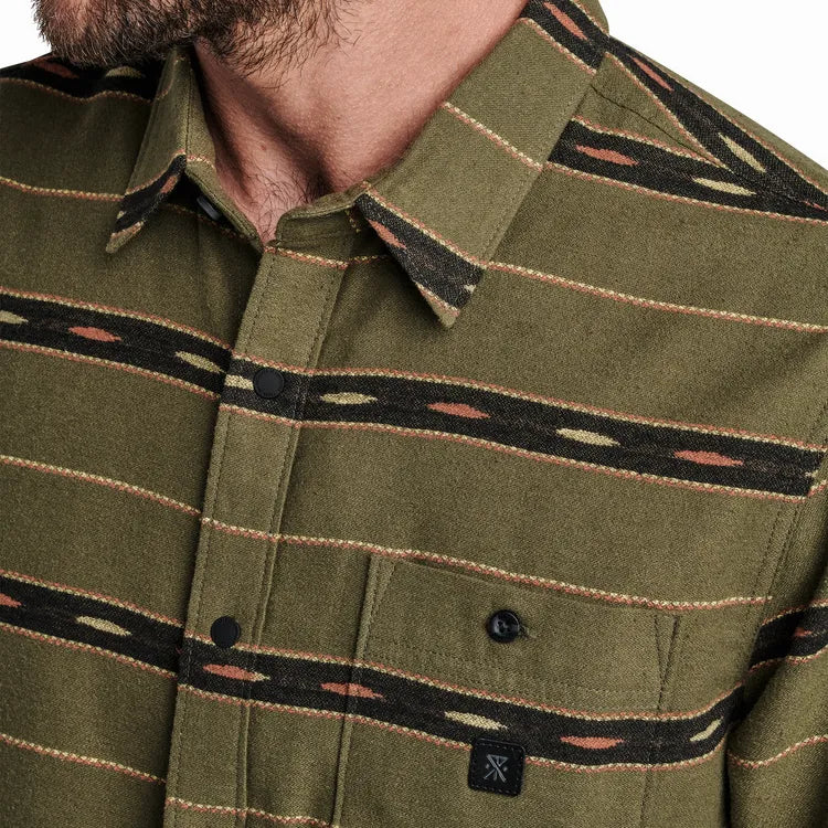 Roark Revival Mens Shirt Nordsman Light Long Sleeve Flannel