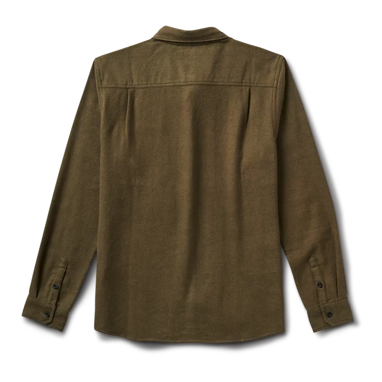 Roark Revival Mens Shirt Crossroads Organic Cotton Flannel