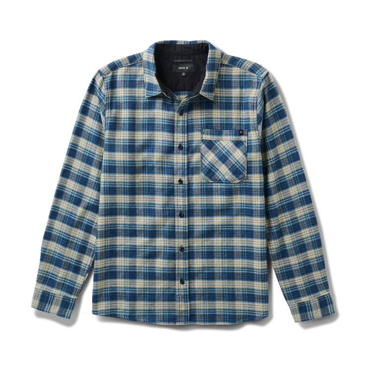 Roark Revival Mens Shirt Crossroads Organic Cotton Flannel