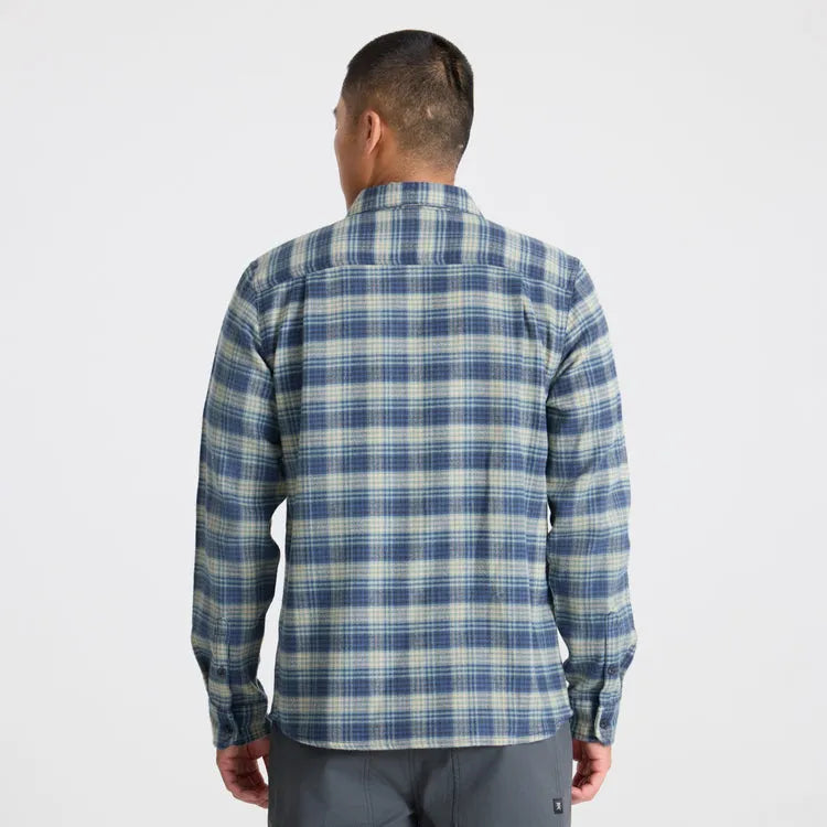 Roark Revival Mens Shirt Crossroads Organic Cotton Flannel