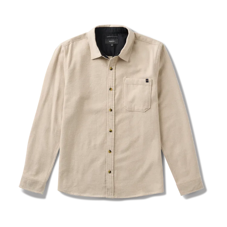 Roark Revival Mens Shirt Crossroads Organic Cotton Flannel