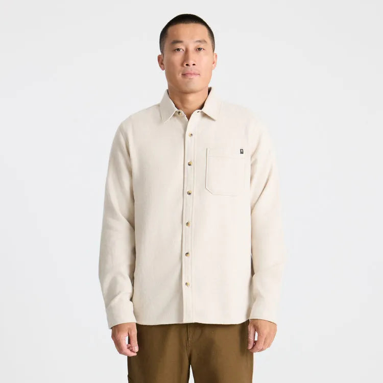 Roark Revival Mens Shirt Crossroads Organic Cotton Flannel