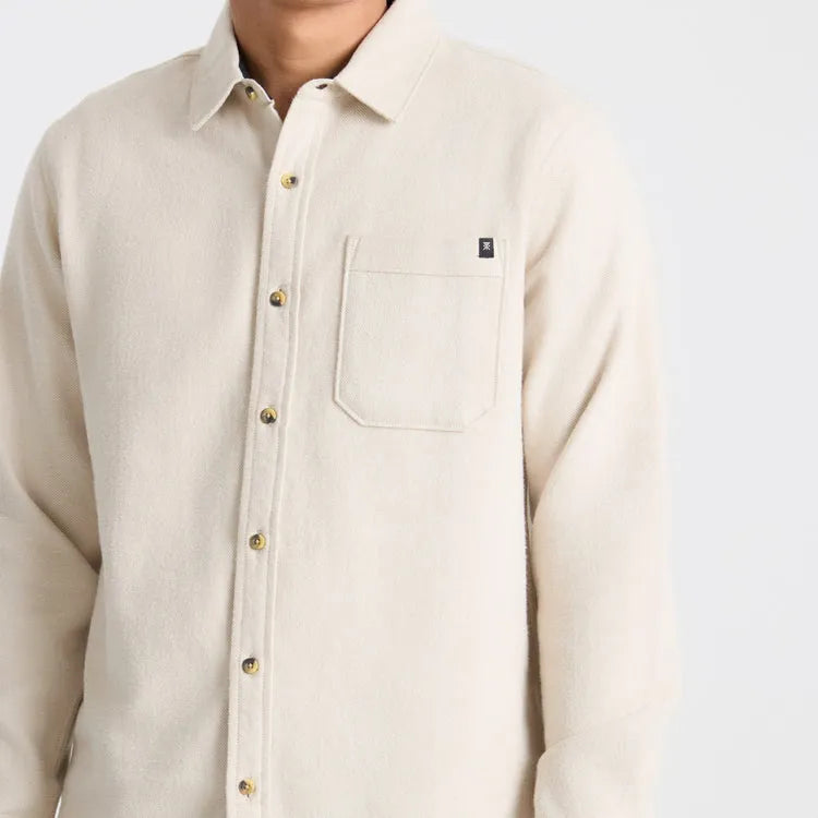 Roark Revival Mens Shirt Crossroads Organic Cotton Flannel