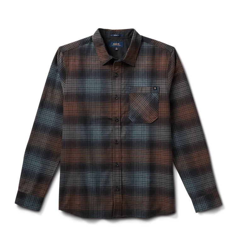 Roark Revival Mens Shirt Crossroads Organic Cotton Flannel
