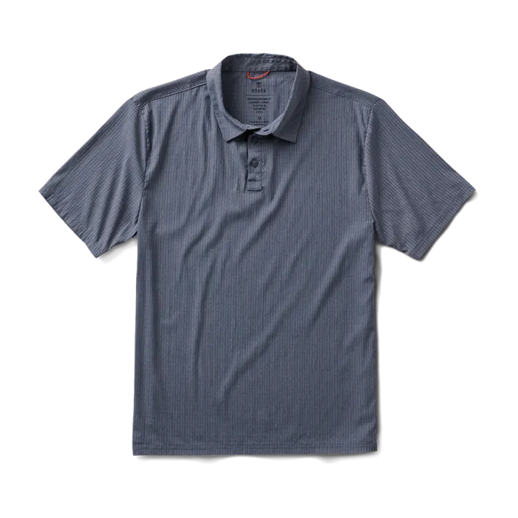 Roark Revival Mens Knit Bless Up Breathable Stretch Polo
