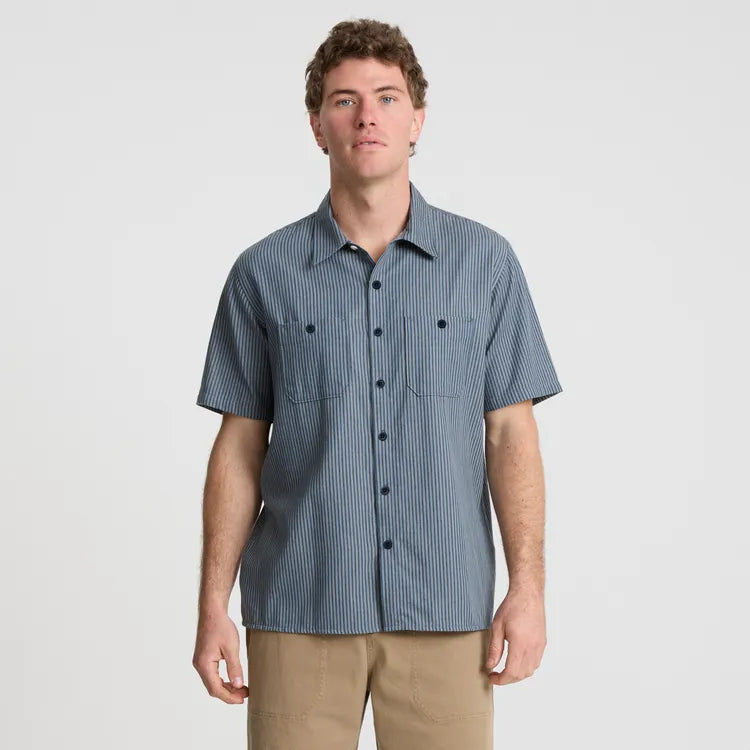Roark Revival Mens Woven Burnt
