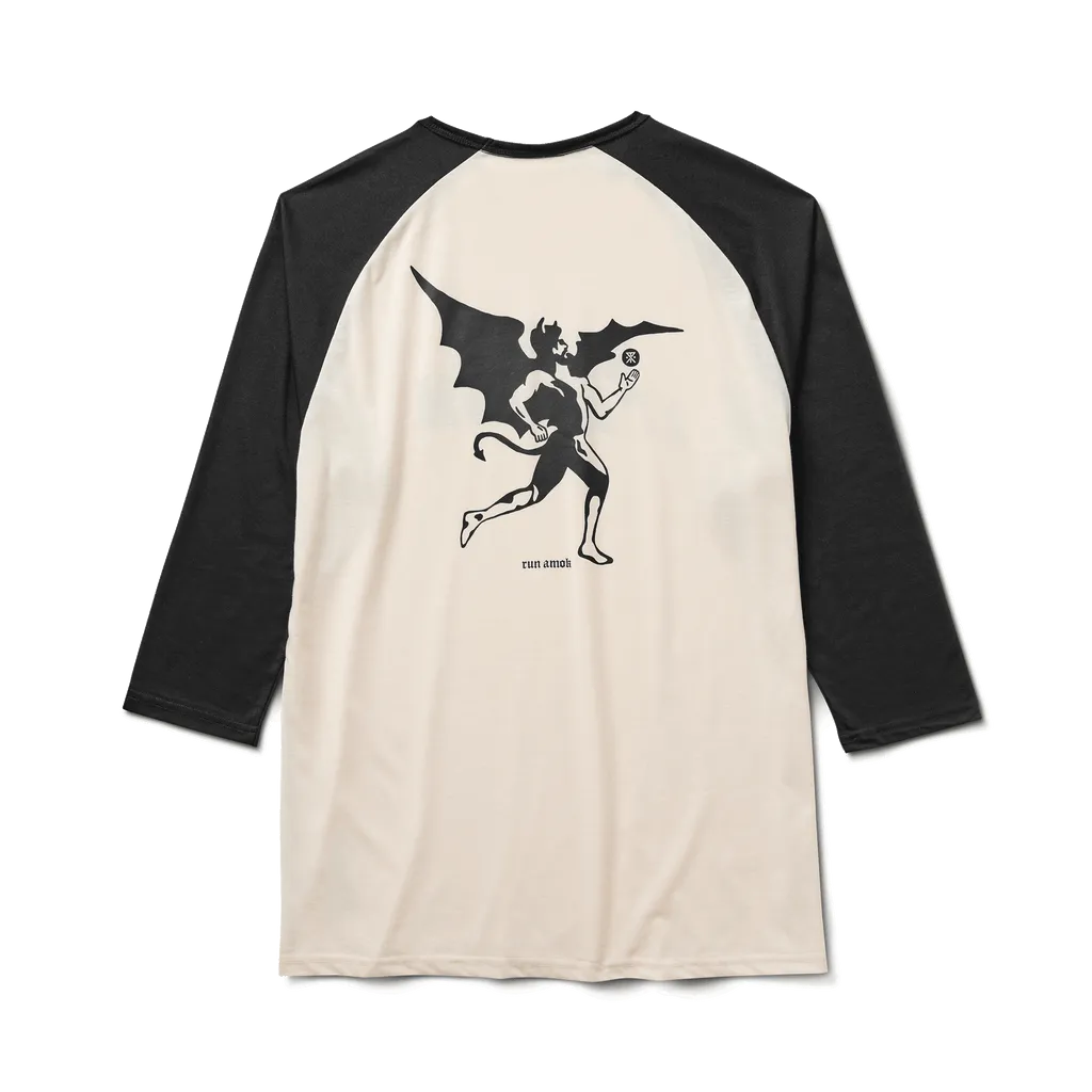 Roark Revival Mens Shirt Black Sabbath Mathis Raglan Tee