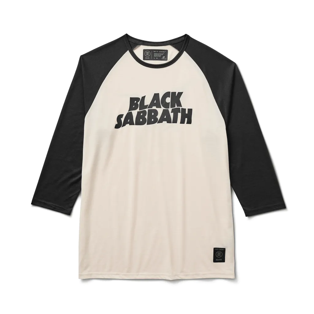 Roark Revival Mens Shirt Black Sabbath Mathis Raglan Tee