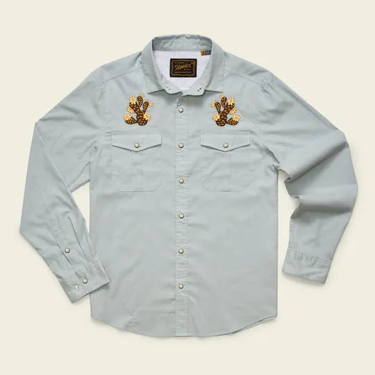 Howler Brothers Mens Woven Gaucho Snapshirt