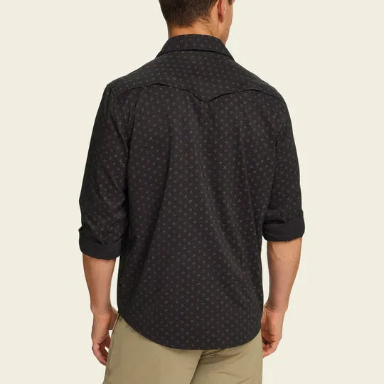 Howler Brothers Mens Woven H Bar B Tech Longsleeve