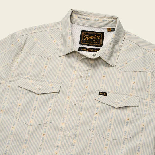 Howler Brothers Mens Woven H Bar B Tech Longsleeve