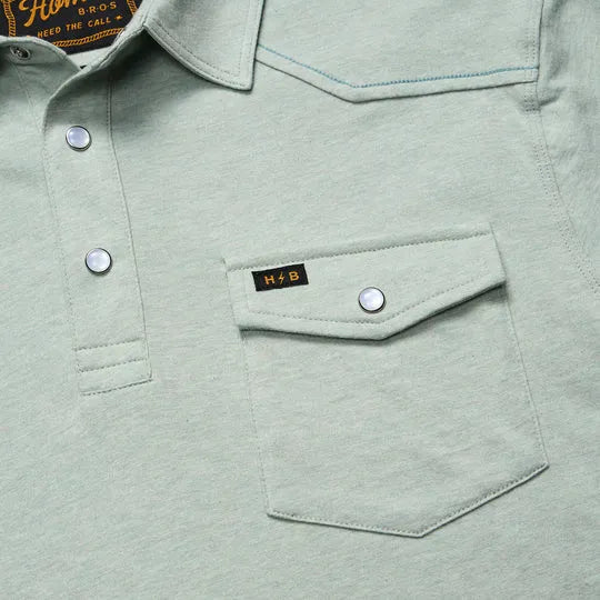 Howler Brothers Mens Knit Ranchero Polo