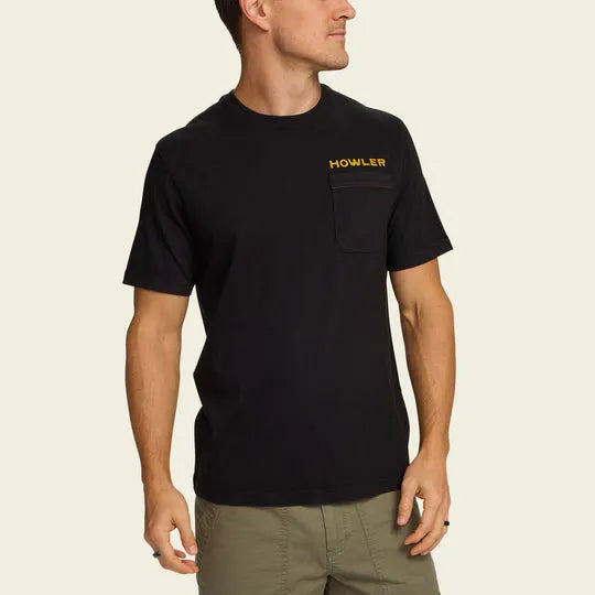 Howler Brothers Mens Shirt Osprey Prey Cotton Pocket