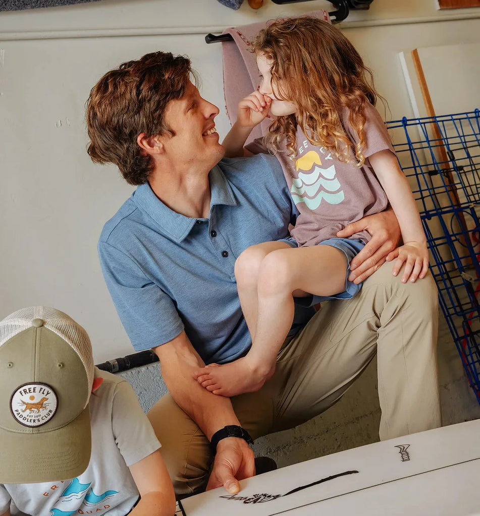 Free Fly Mens Knit Bamboo Flex Polo II