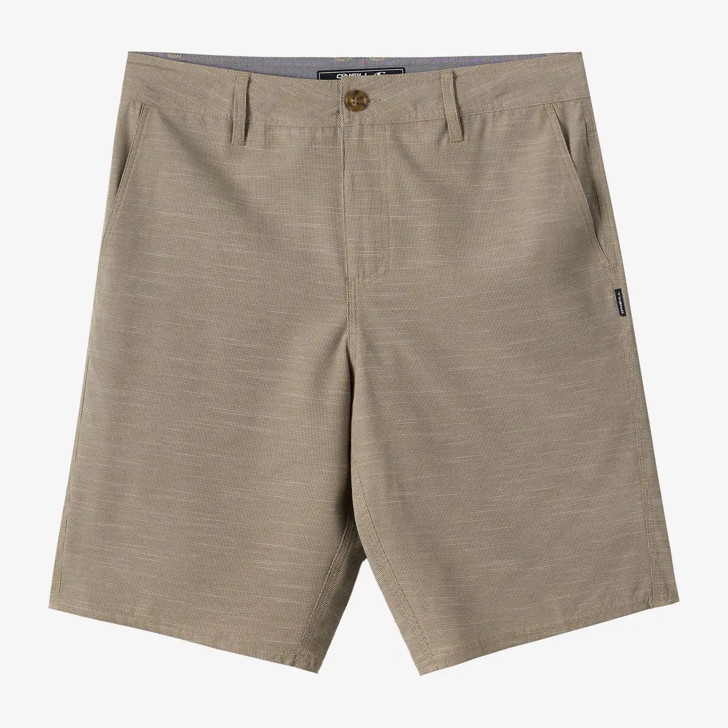 Oneill Mens Shorts Portola Slub Check 20"