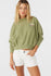 Oneill Womens Sweatshirt Moment Crop Crew Fleece