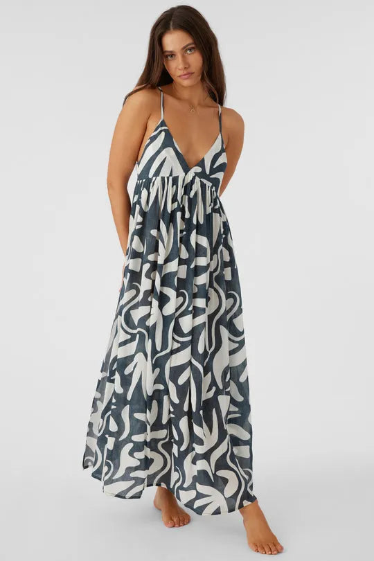 Oneill Womens Dress Mel Maxi Beach Beach Hut Geo Swim Cover Up Oneill Womens Dress Mel Maxi Beach Beach Hut Geo Swim Cover Up