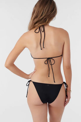 Oneill Womens Bikini Bottoms Saltwater Solids Maracas Tie Side