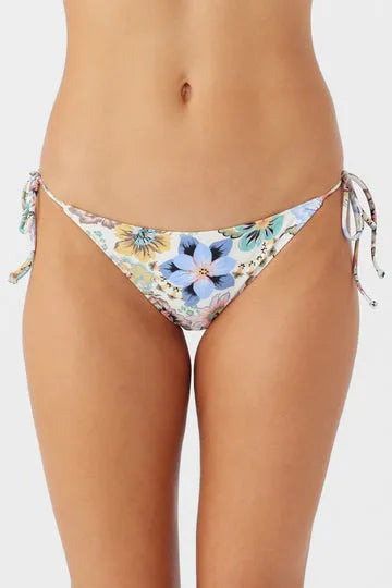 Oneill Womens Bikini Top Talitha Floral Maracas Tie Side