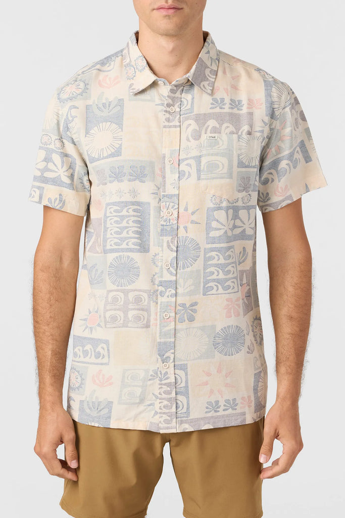 Oneill Mens Woven OG Eco Print Standard