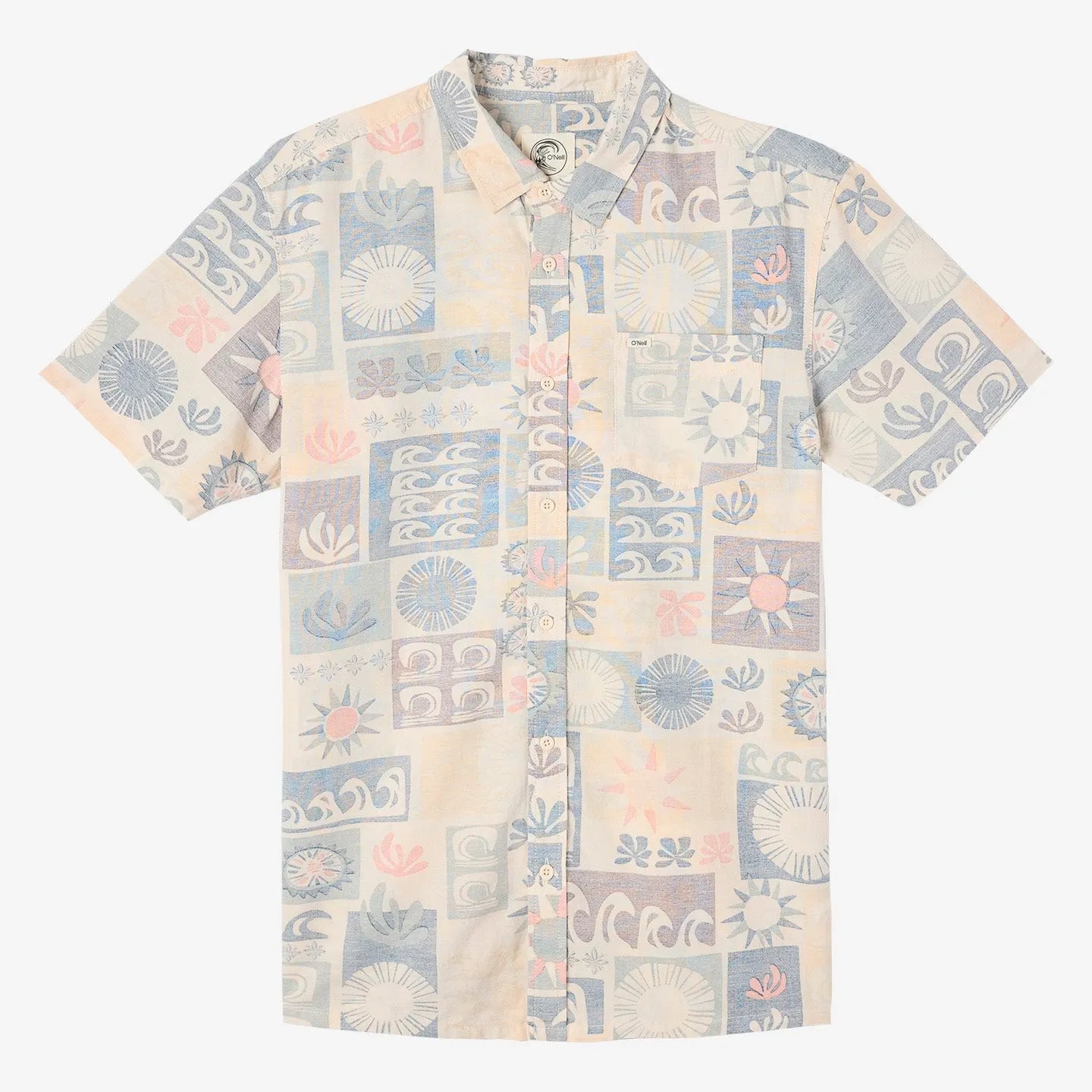 Oneill Mens Woven OG Eco Print Standard