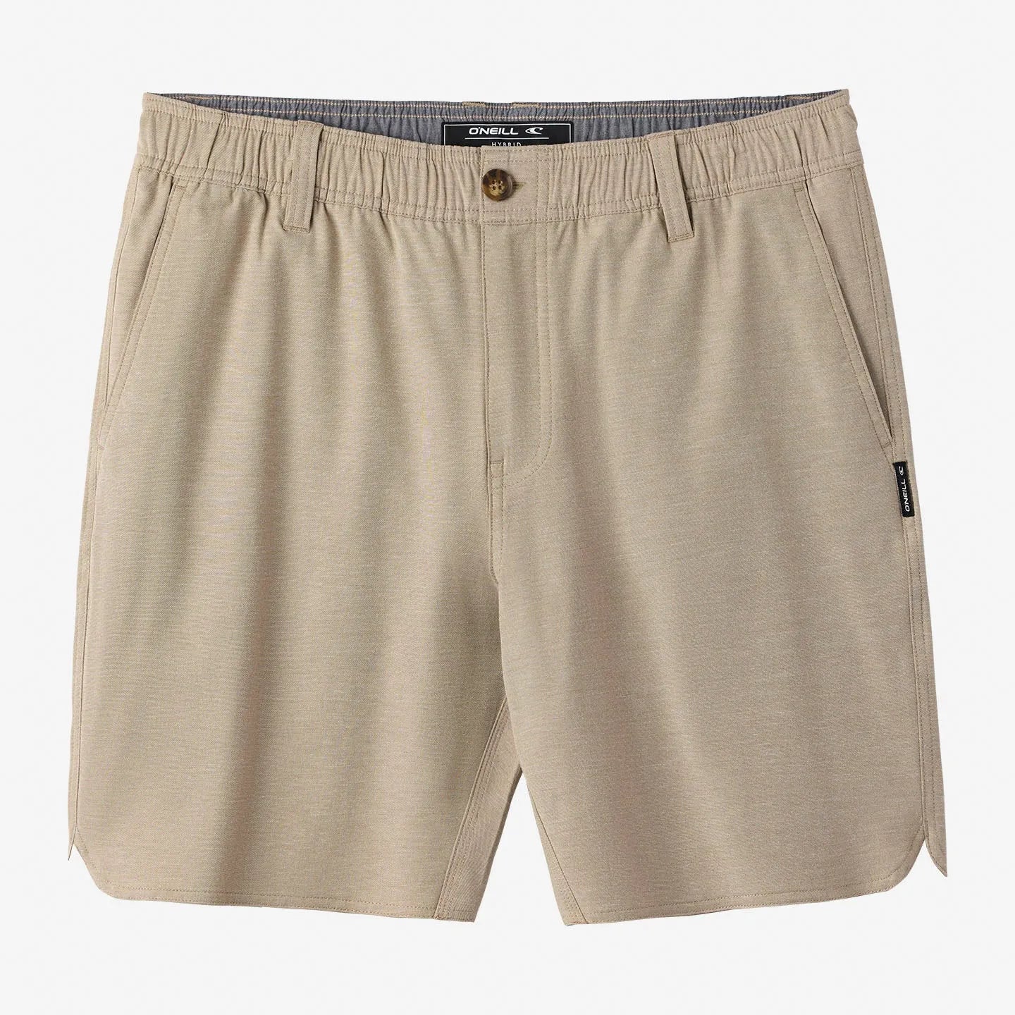 Oneill Mens Shorts Reserve Light Check Scallop 18" Hybrid