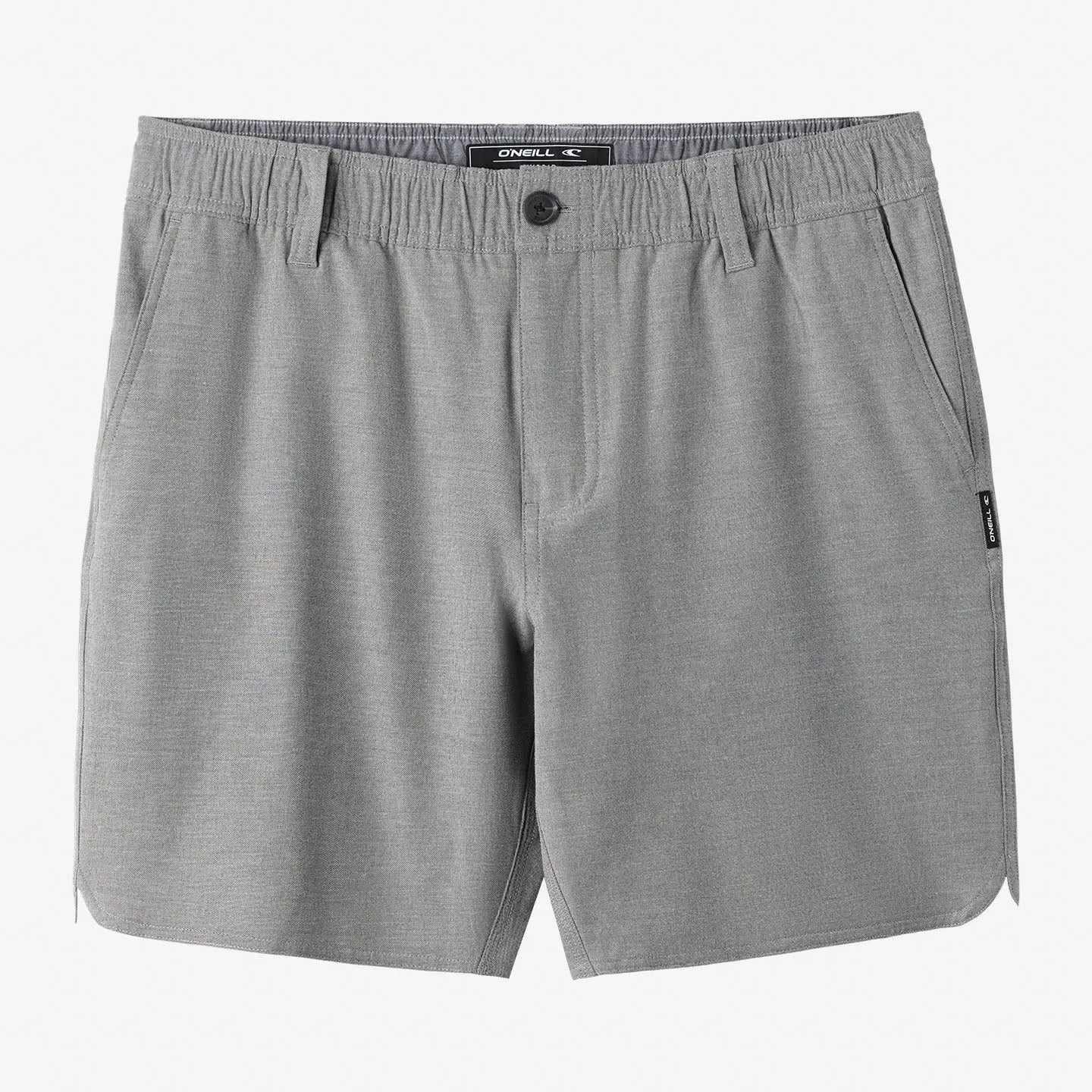 Oneill Mens Shorts Reserve Light Check Scallop 18" Hybrid
