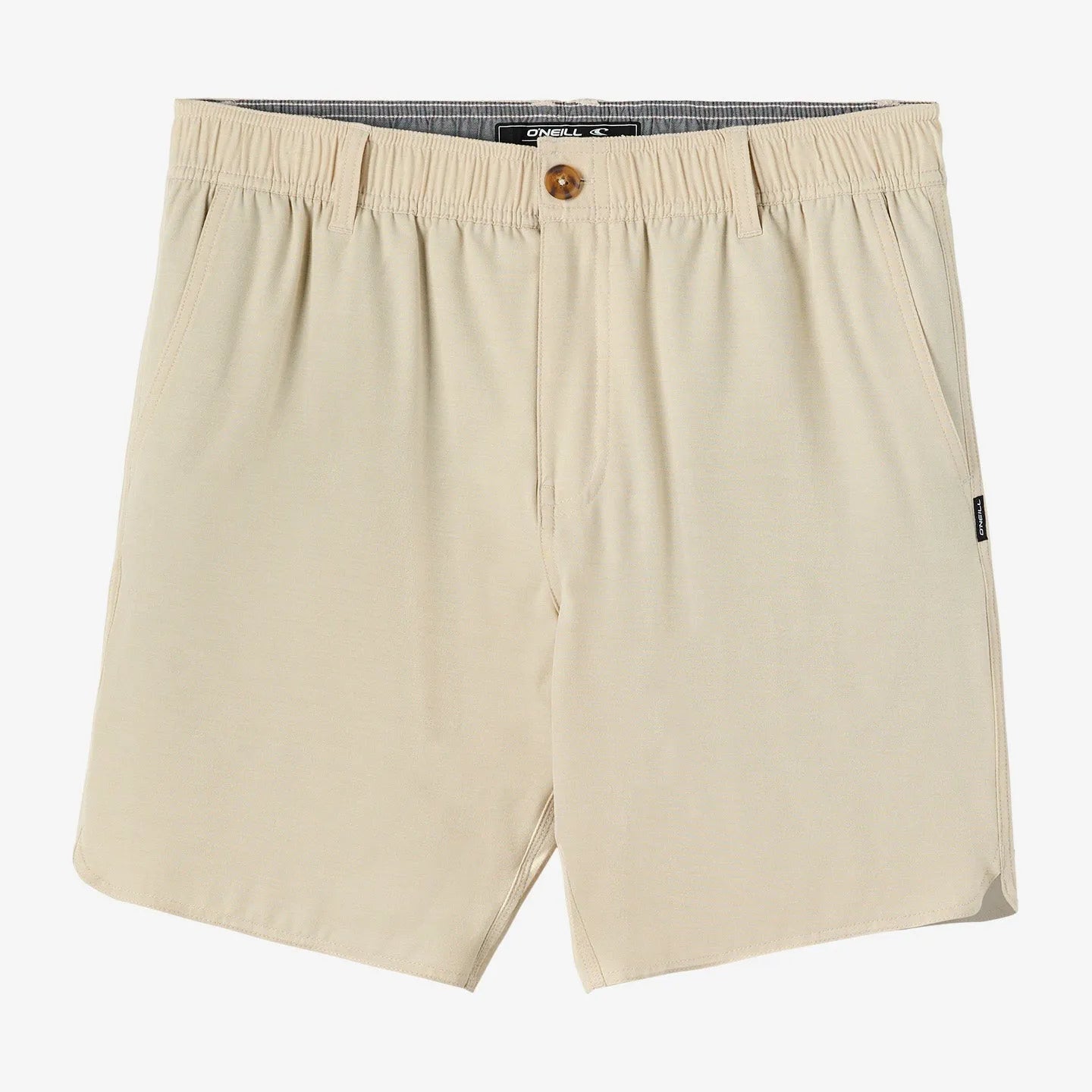 Oneill Mens Shorts Reserve Light Check Scallop 18" Hybrid