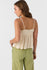 Oneill Womens Tank Top Reeta Solid Sleeveless Top