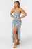 Oneill Womens Dress Devyn Palmetto Floral Midi