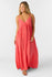 Oneill Womens Dress Saltwater Solids Mel Maxi Cover-Up