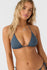 Oneill Womens Bikini Top Saltwater Solids Venice Triangle