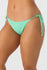 Oneill Womens Bikini Bottoms Saltwater Solids Rib Maracas Tie Side