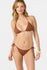 Oneill Womens Bikini Bottoms Saltwater Solids Rib Maracas Tie Side