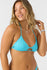 Oneill Womens Bikini Top Saltwater Solids Rib Madrid Halter