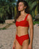 L*Space Womens Bikini Top Eco Chic Repreve Marlee
