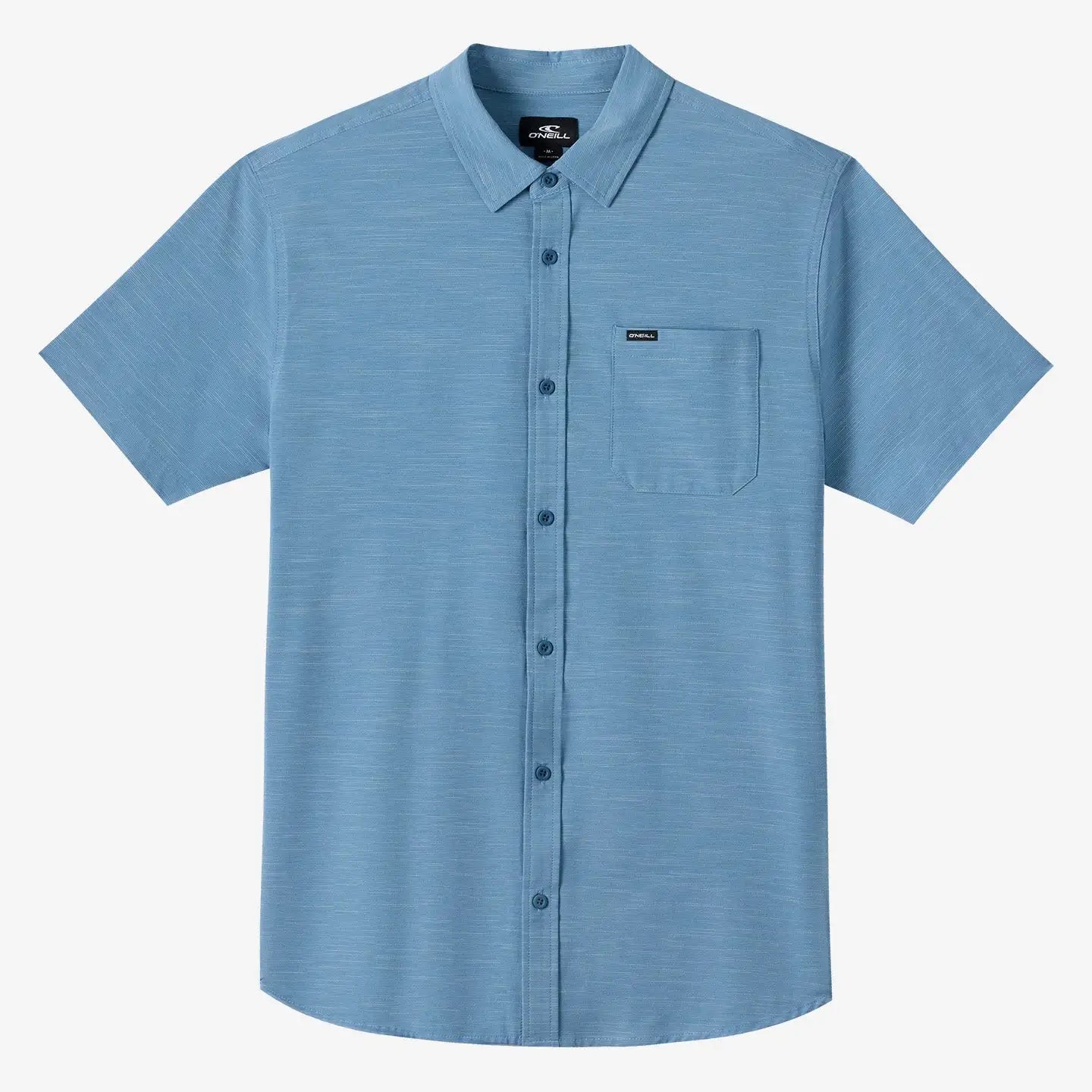 Oneill Mens Woven UPF Slub Solid Standard Fit
