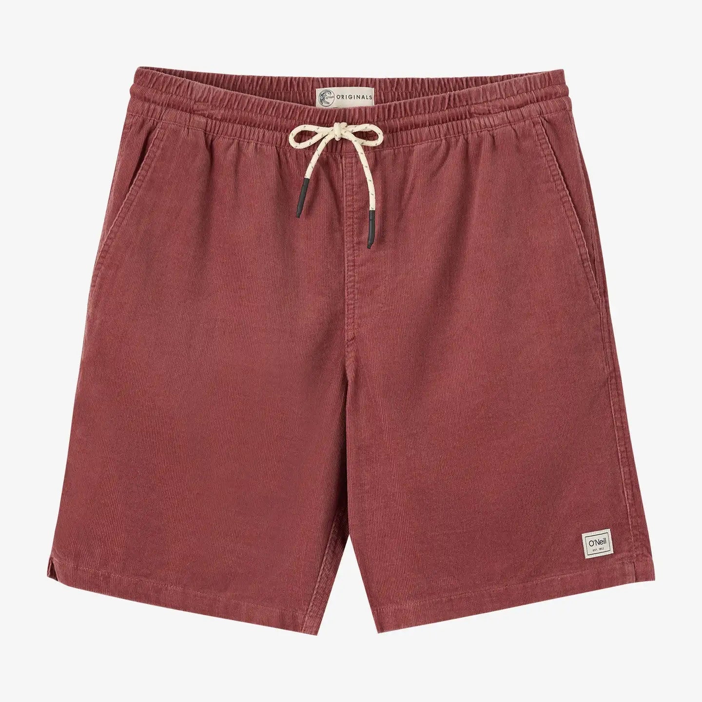 Oneill Mens Shorts O'Riginals Cord Elastic Waist 18"