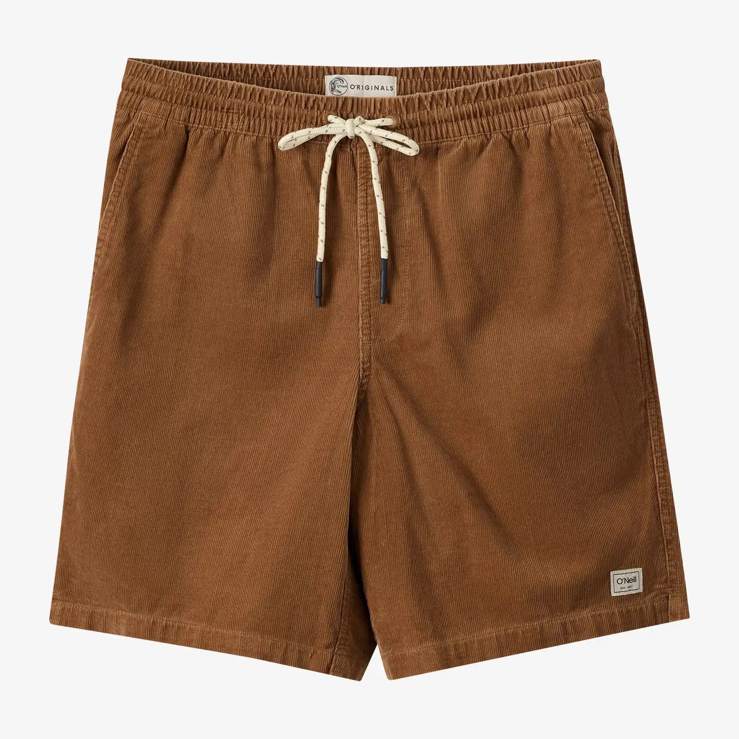 Oneill Mens Shorts O'Riginals Cord Elastic Waist 18"