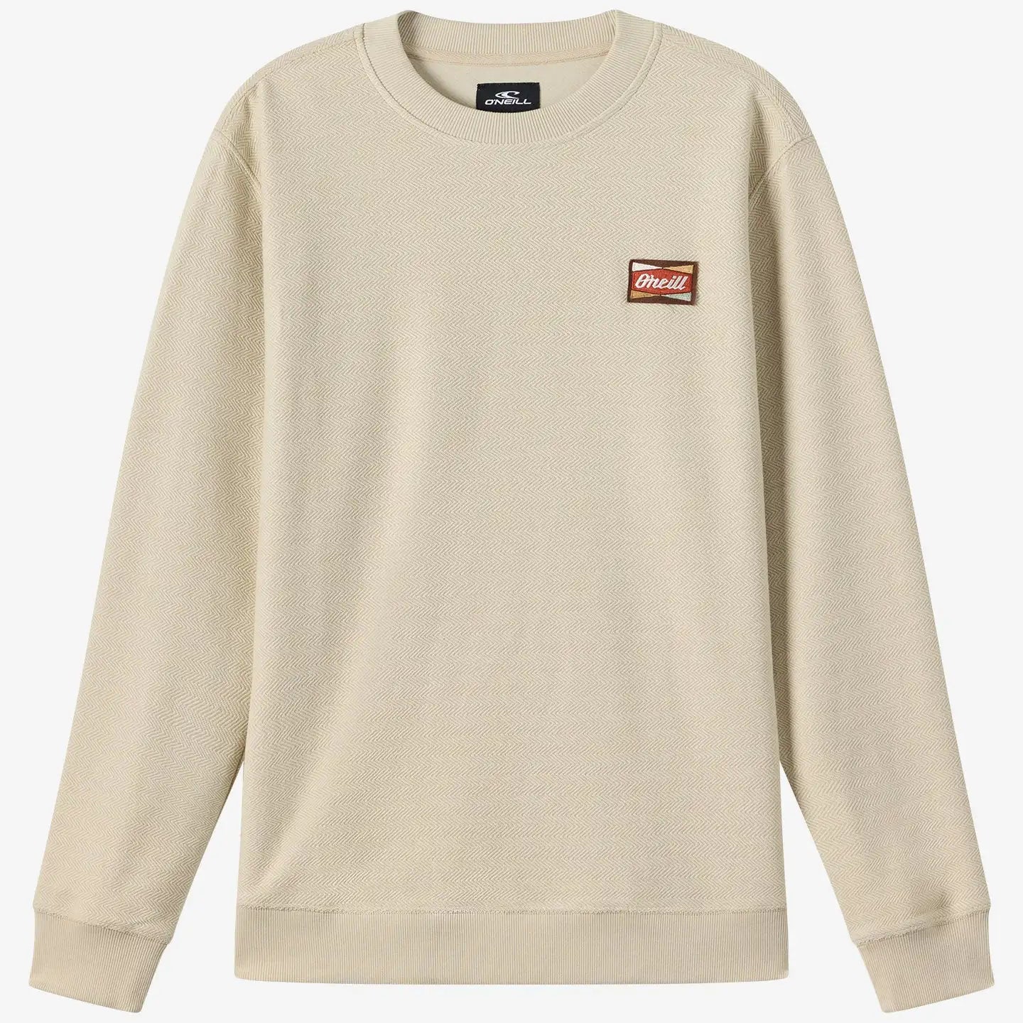 Oneill Mens Sweatshirt Bavaro Solid Crew Neck Fleece
