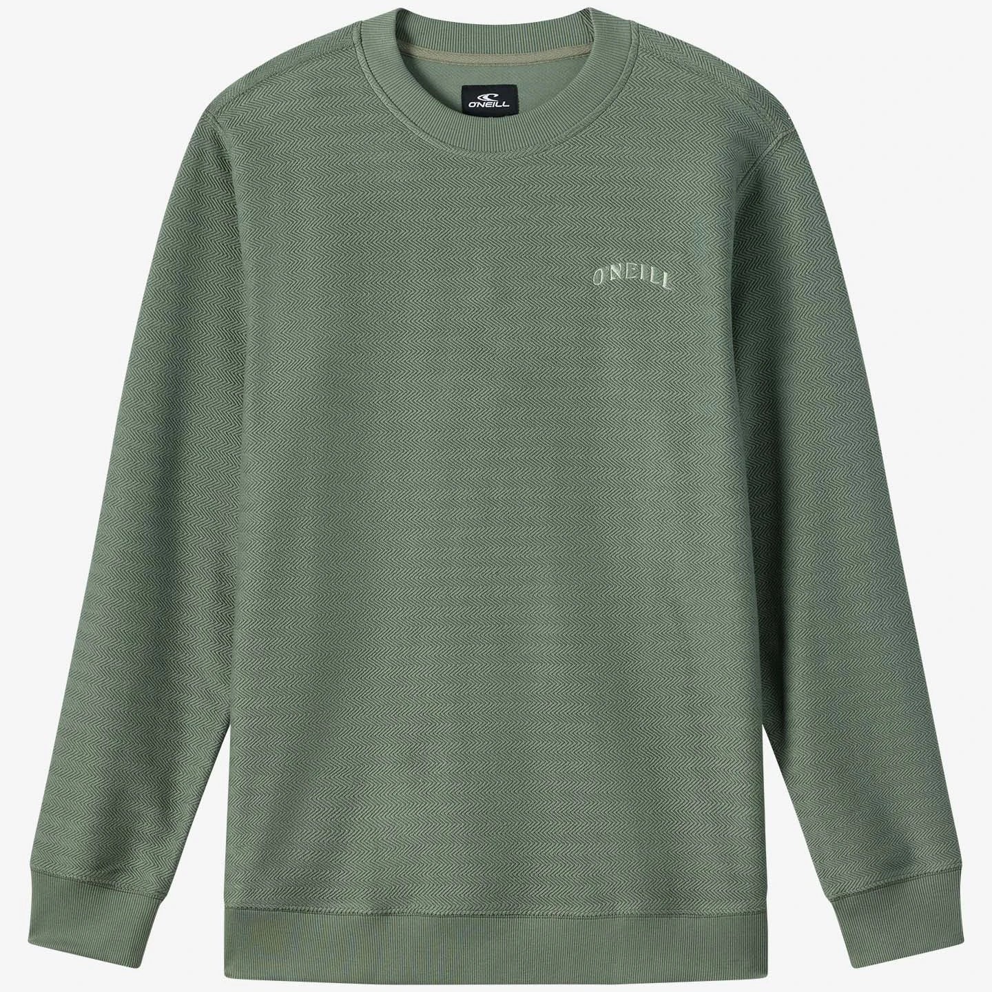 Oneill Mens Sweatshirt Bavaro Solid Crew Neck Fleece