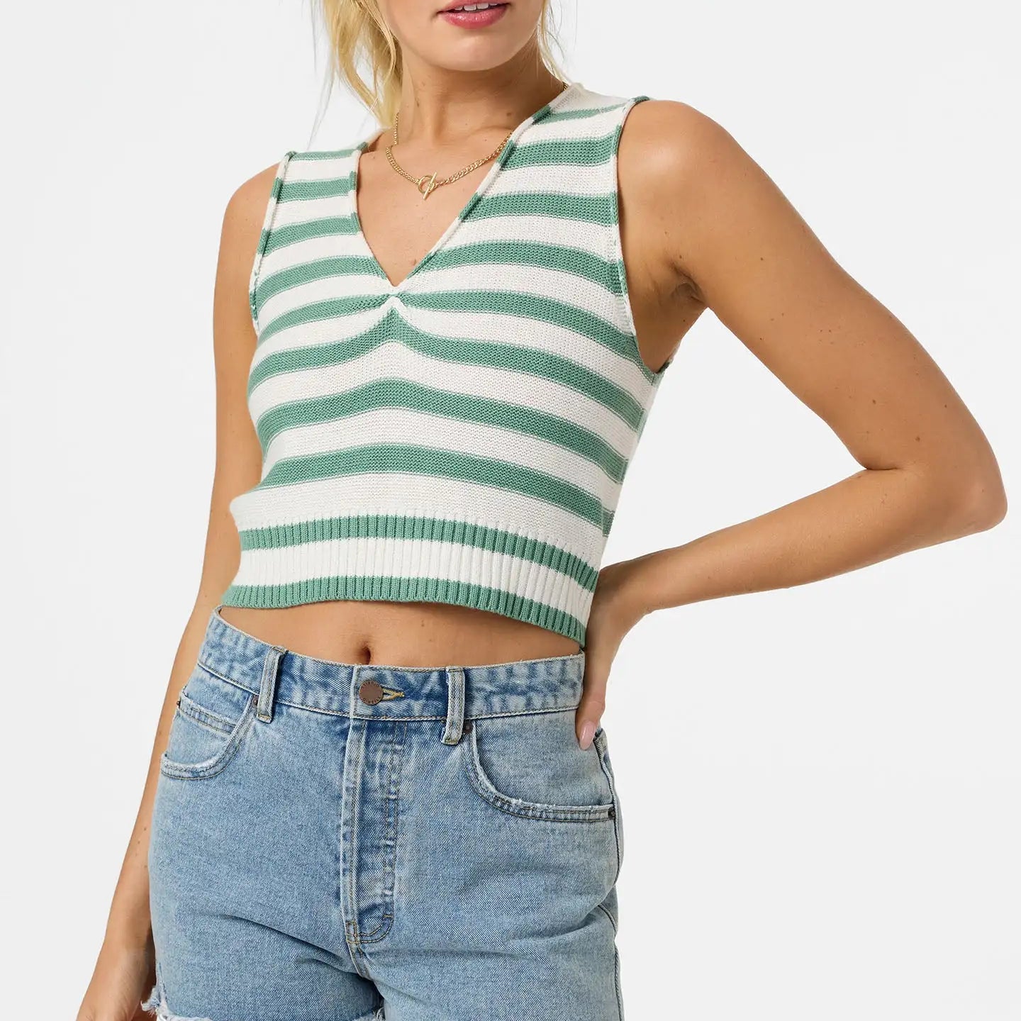 Oneill Womens Tank Top Elsie Sweater Top