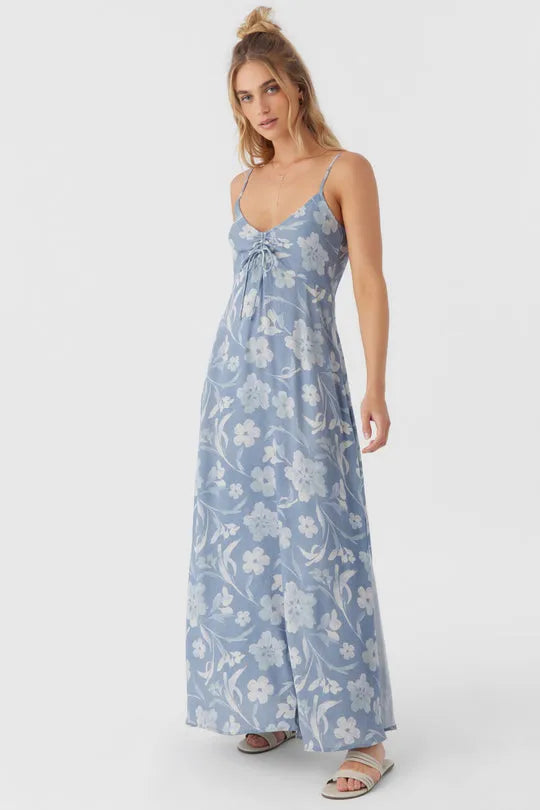 Oneill Womens Dress Ainsley Emilia Floral Maxi